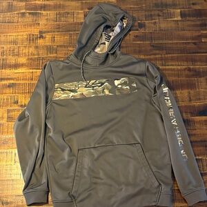 Under Armour Men's Brown Camouflage Hoodie
